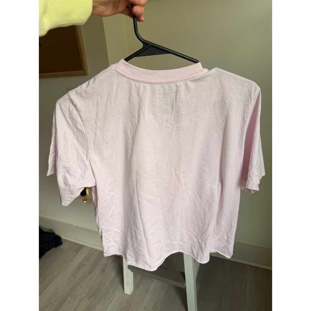 Pink light Hello Kitty friends crop‎ boxy tee shirt women's medium - Picture 3 of 7